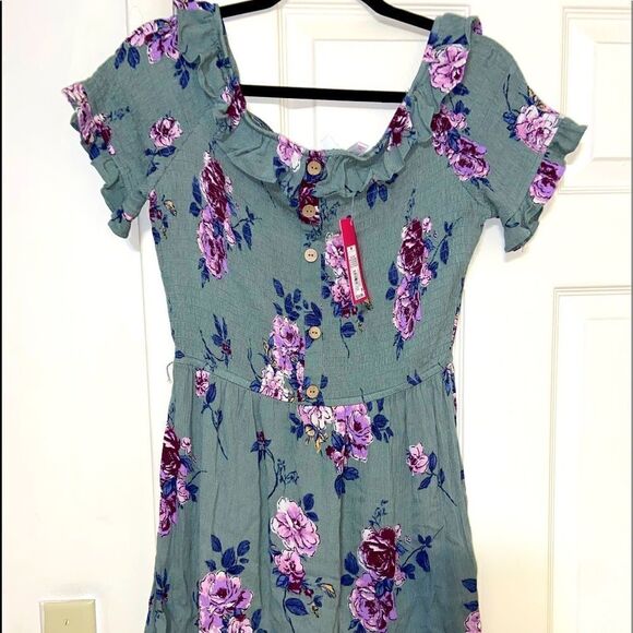 NWT xhilaration cinched top midi dress - Picture 1 of 5